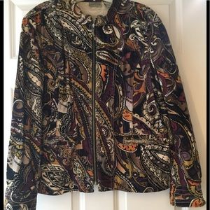 Chicos ladies corduroy jacket